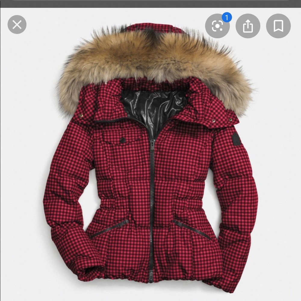 Coach winter jacket